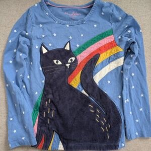 Mini Boden Cat long sleeved shirt
